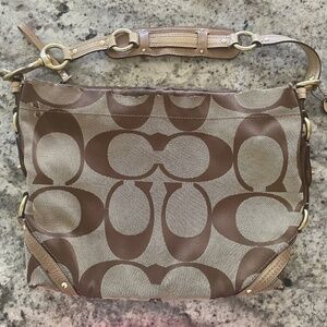 Coach Bag | Carly Slim Brown Tan